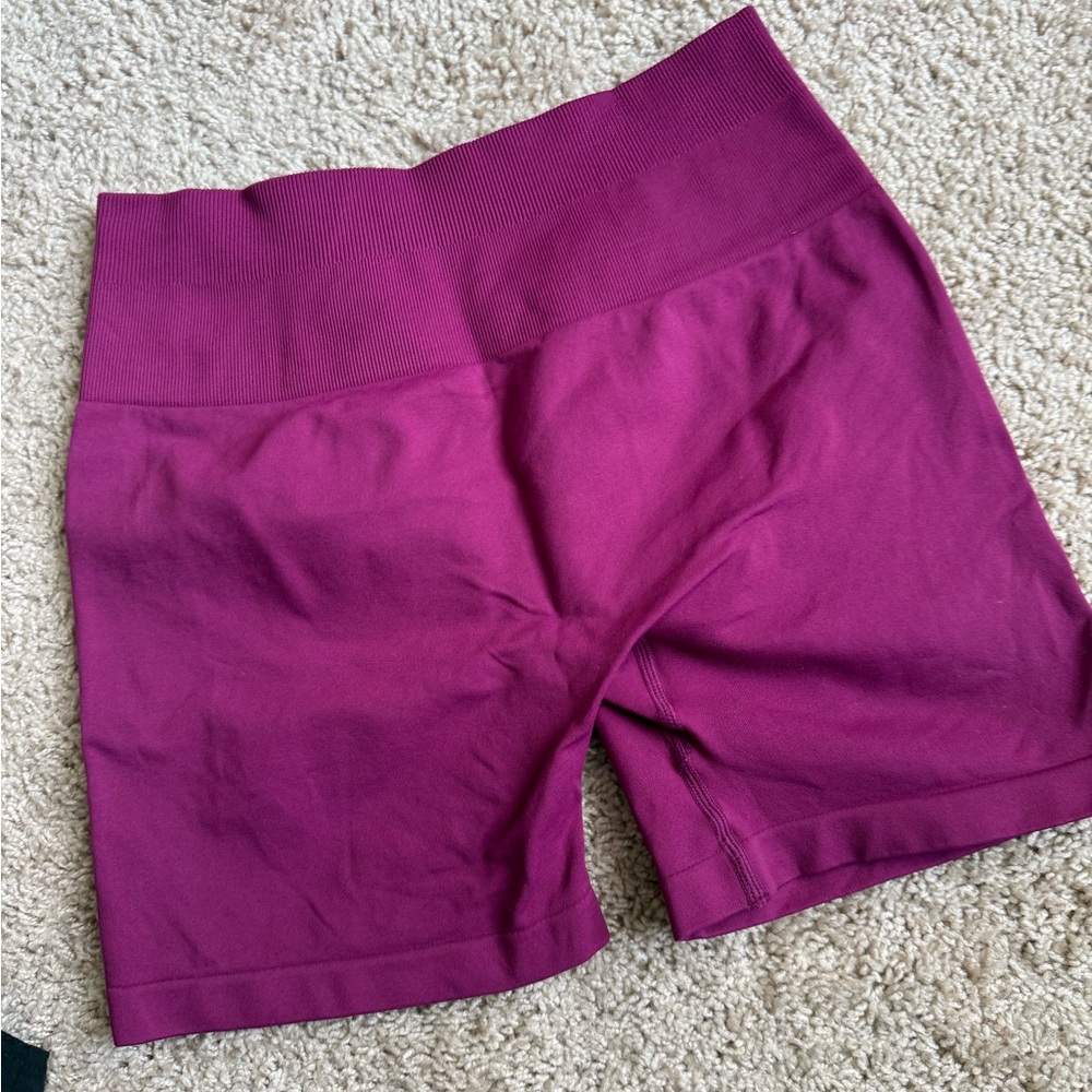 Women's Purple Bike Shorts
